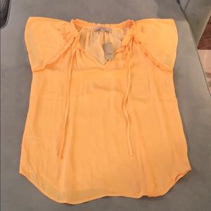 Loft yellow blouse